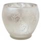 Damask Vase 5" x 4.75"op Frost