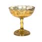 Pedestal Bowl Merc. 6" Gold