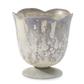 Chelsea Vase 4.75" x 5 White Marble