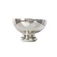 Glass Ant. Silver Compote 7.5