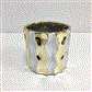 Foil Ceramic Pot 5.5" Gd/Sl