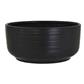Round Ceramic Bowl 8" Black