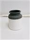 Dolomie Jar Pot 6" W/Grey