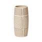 Sequence Vase 3.5"x 8" Off-White