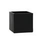 Ceramic Cube 5.5"x 5" Black