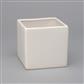 Ceramic Cube 4.5" White