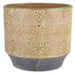 Ancestors Vase 6 h x 6.5 Or/Gray