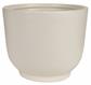 Round Cer. Pot. 6.5" White