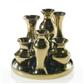 Chic Vase Round 6.5"x 6" Gold