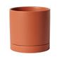 Romey Pot 7"x 7" Terracotta