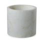 Marble Pot 4.75"x 4.75" White
