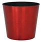 Brushed Pot 4.5" Red