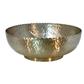 Alum Hammered Bowl 14"x 5" Silver