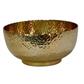 Hammered Bowl 6"x 3.5" Gold