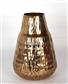Luster Vase 13"x 4" Gold