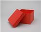 Paperb. Sq Gift Box 5x7" Red