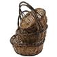 Med. Round Willow Basket w/ Handle