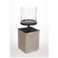 Pedestal Vase Cement 16.5"