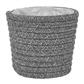 Coton Rope Pot 4" Gray