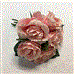 Rose Bouquet 11" Pink