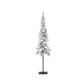 Alpine Fir Tree MicroLED 6' Snowy