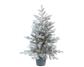 Frosted Grandis W/Pot Tree LED 3'