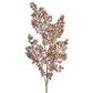 Metallic Leaves Sequin Spray 33" Rose Gold