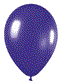 Crystal Balloon 12"@100 Purple