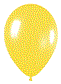 Crystal Balloon 11"@100 Yellow