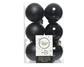 Shatterproof Ball 60mm x12 Black Ast