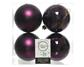 Shatterproof Ball 100mm x4 Roy Purple Ast