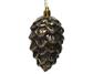 Shatterproof Pinecone Orn x2 4" Brown