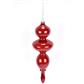 Faux Finish Finial Orn 14" Red