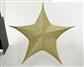 Fabric Star 31.5" Gold