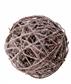 Frosted Vine Ball Orn. 6" Natural/Frost