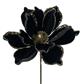 Velvet Magnolia Stem 24" Black