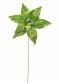 Beaded Poinsettia 19.5" Apple Green