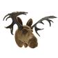 Moose Head With Antlers 8"