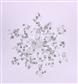 Acrylic Snowflake Orn 5" x6